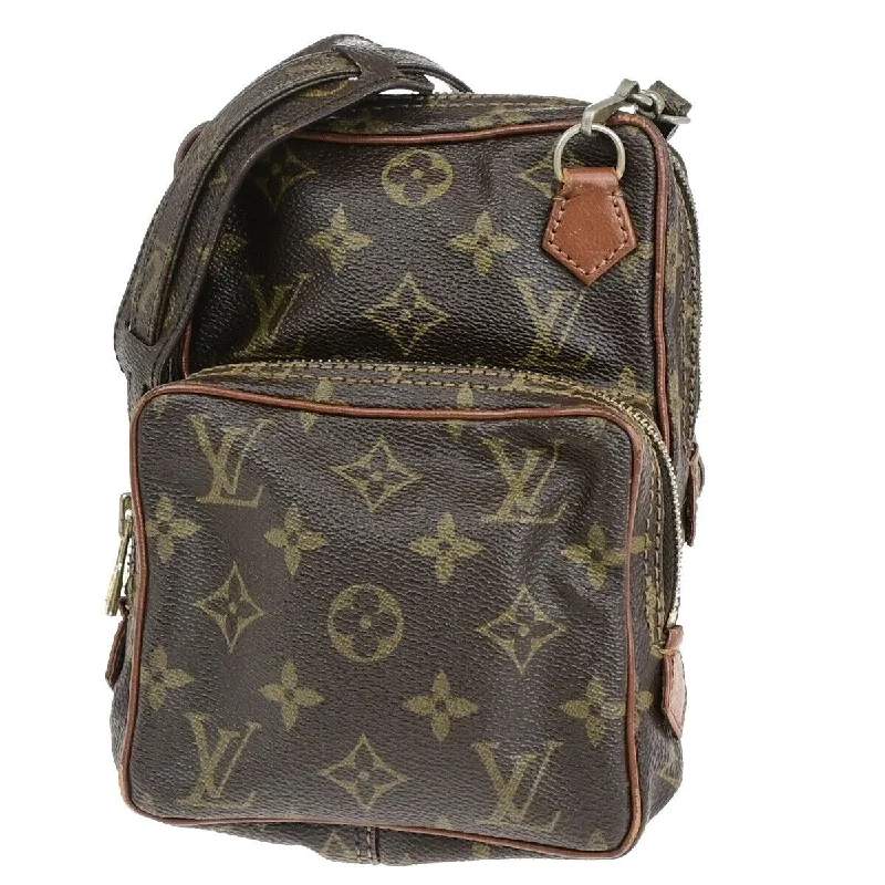 Louis Vuitton bags with a snap - button closure and a decorative charm for styleLOUIS VUITTON Amazon Shoulder Bag