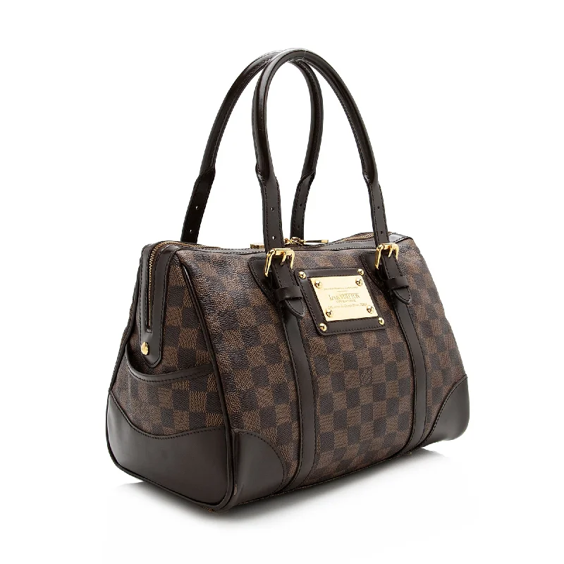 Louis Vuitton Alma bags with a leather - wrapped handle for a luxurious feelLouis Vuitton Damier Ebene Berkeley Satchel (22309)