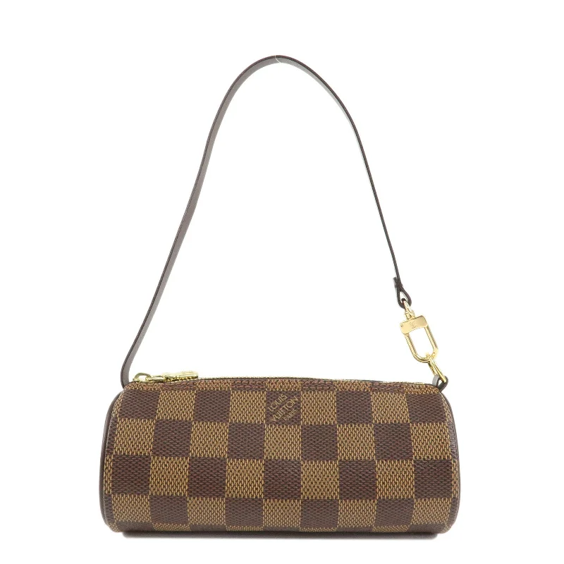 Louis Vuitton crossbody bags with adjustable shoulder straps for comfortLouis Vuitton Damier Pouch for Papillon Bag Mini Bag Brown