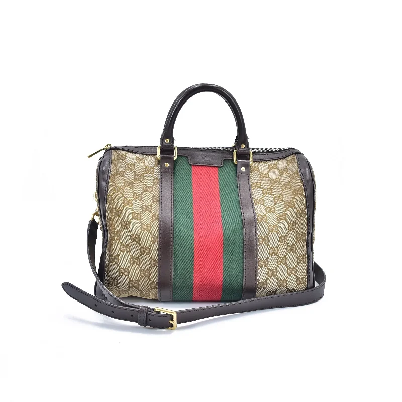 Gucci backpacks for women with a multi - pocket designGucci Web Handbag