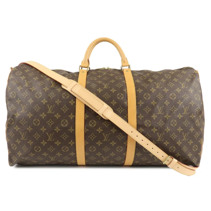 Louis Vuitton Speedy bags in monogram canvas for a classic lookLouis Vuitton Monogram Keep All Bandouliere 60 Bag M41412