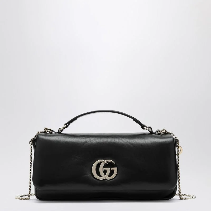 Women Gucci bags with a zippered interior pocketGucci Small Gg Milano Handbag Black Women