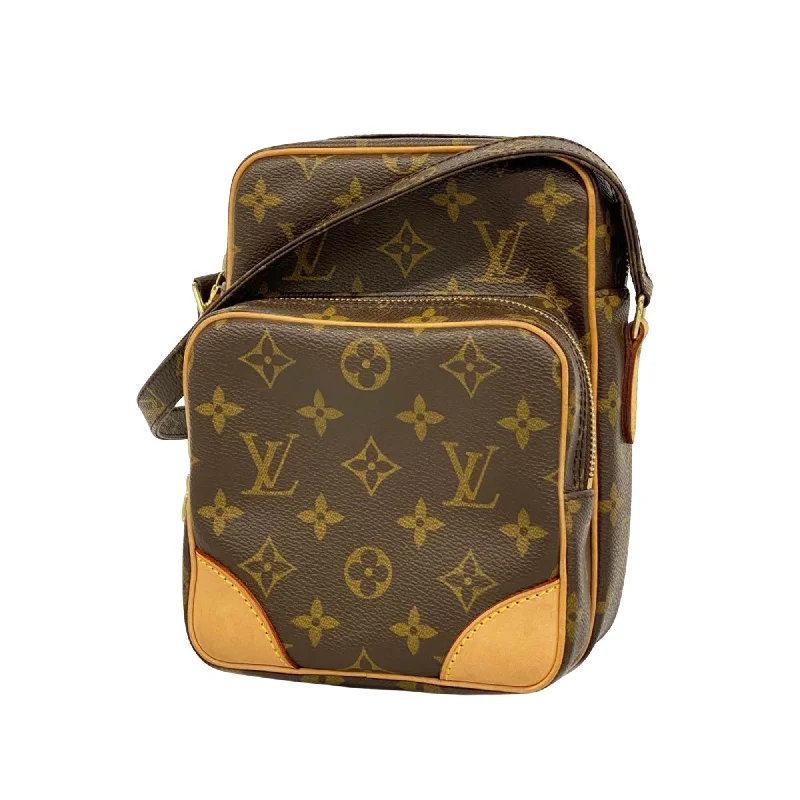 Louis Vuitton bags with a front - zip pocket for small items like keysLOUIS VUITTON Amazon Shoulder Bag