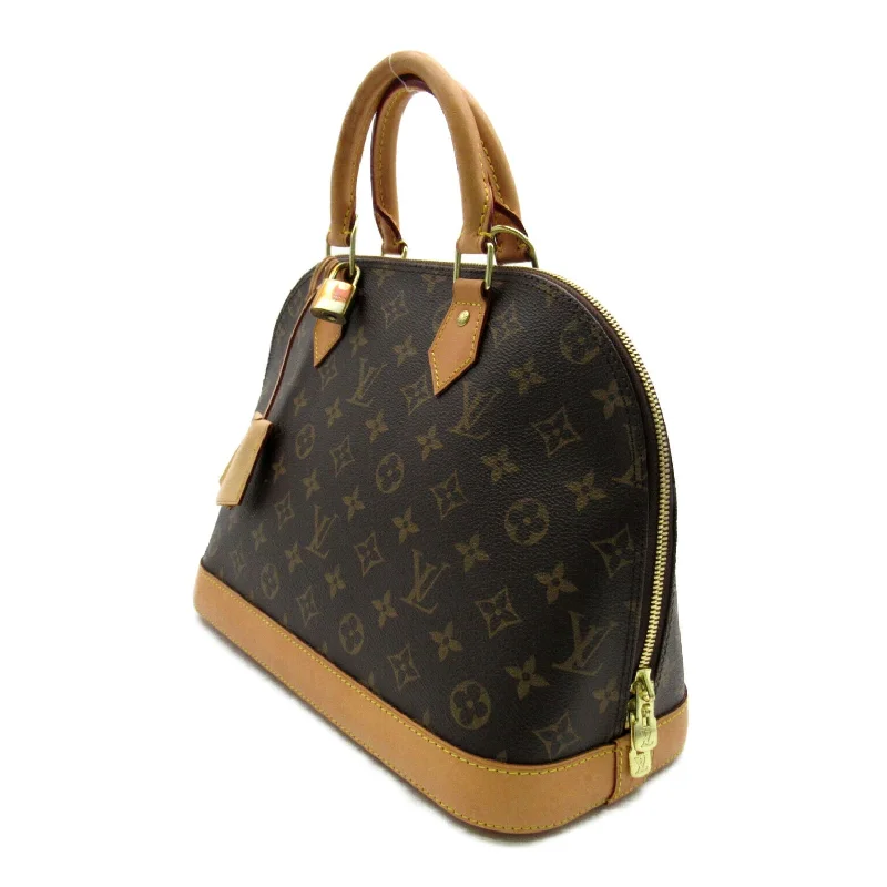 Ladies Louis Vuitton Capucines bags with gold - toned hardwareLouis Vuitton Alma Pm Handbag Canvas