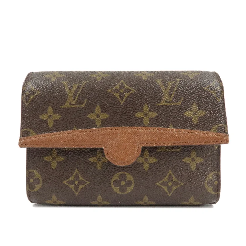 Louis Vuitton Speedy bags in monogram canvas for a classic lookLouis Vuitton Monogram Arche Waist Pouch Brown M51975