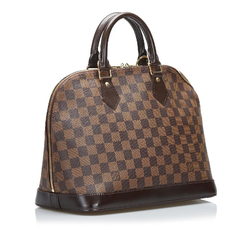 Louis Vuitton Twist bags with a snakeskin - effect panel for a bold lookLouis Vuitton Damier Ebene Alma PM (nuH1Vw)