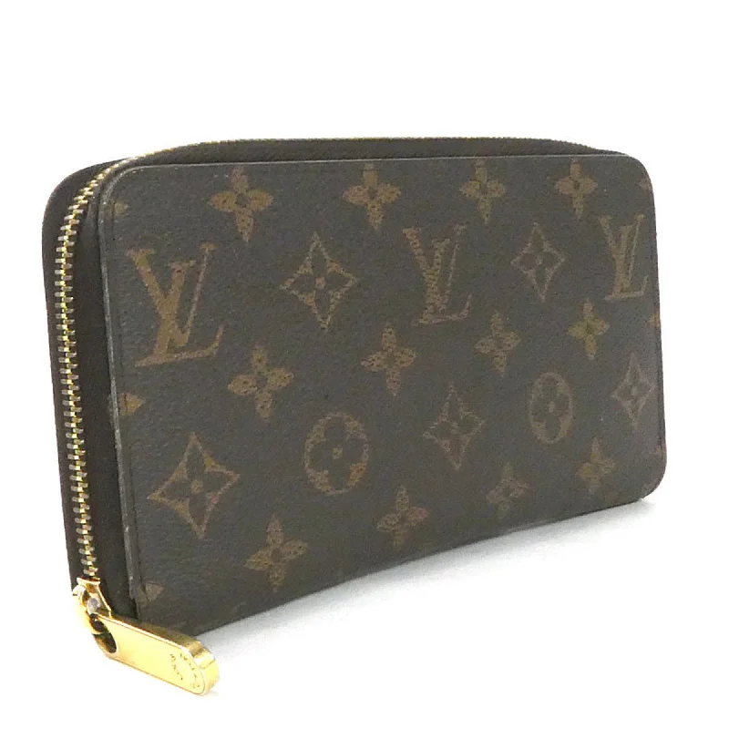 Louis Vuitton bags with a zippered interior pocket for better organizationLouis Vuitton Brown Canvas Portefeuille zippy wallet accessories