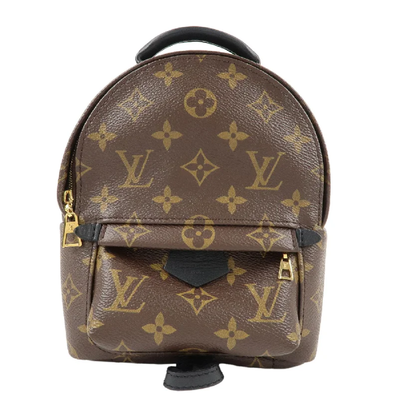 Louis Vuitton backpacks with a multi - pocket organization for functionalityLouis Vuitton Monogram Palm Springs MINI Back Pack M44873