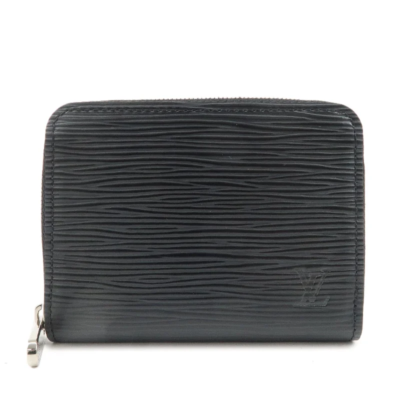 Louis Vuitton Petite Malle bags with a hard - shell structure for uniquenessLouis Vuitton Epi Leather Zippy Coin Case Wallet Noir M60152