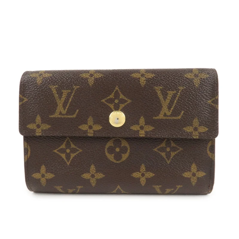 Louis Vuitton backpacks with a sleek, minimalist design for styleLouis Vuitton Monogram Portefeuille Alexandra M60047