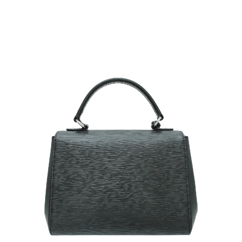 Small - sized Louis Vuitton Pochette Metis bags for a compact carryLouis Vuitton Black Cluny BB Bag