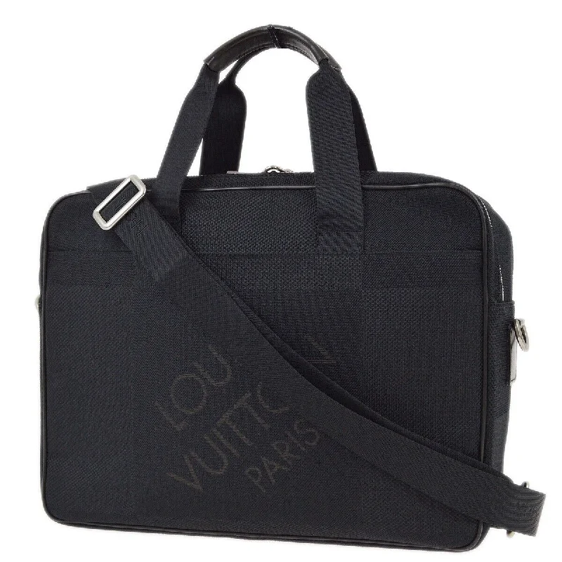 Medium - sized Louis Vuitton tote bags for work and shoppingLouis Vuitton Black Damier Geant Associe