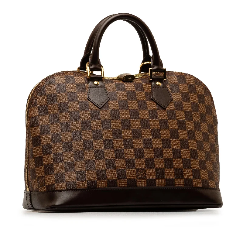 Medium - sized Louis Vuitton tote bags for work and shoppingLouis Vuitton Damier Ebene Alma PM (9HatKK)