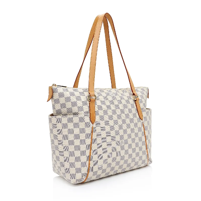 Louis Vuitton Neverfull bags with large capacity for everyday essentialsLouis Vuitton Damier Azur Totally MM Tote (ULoSV5)