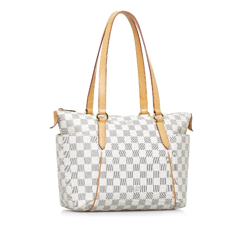 Medium - sized Louis Vuitton tote bags for work and shoppingLouis Vuitton Damier Azur Totally MM (JRKKlh)