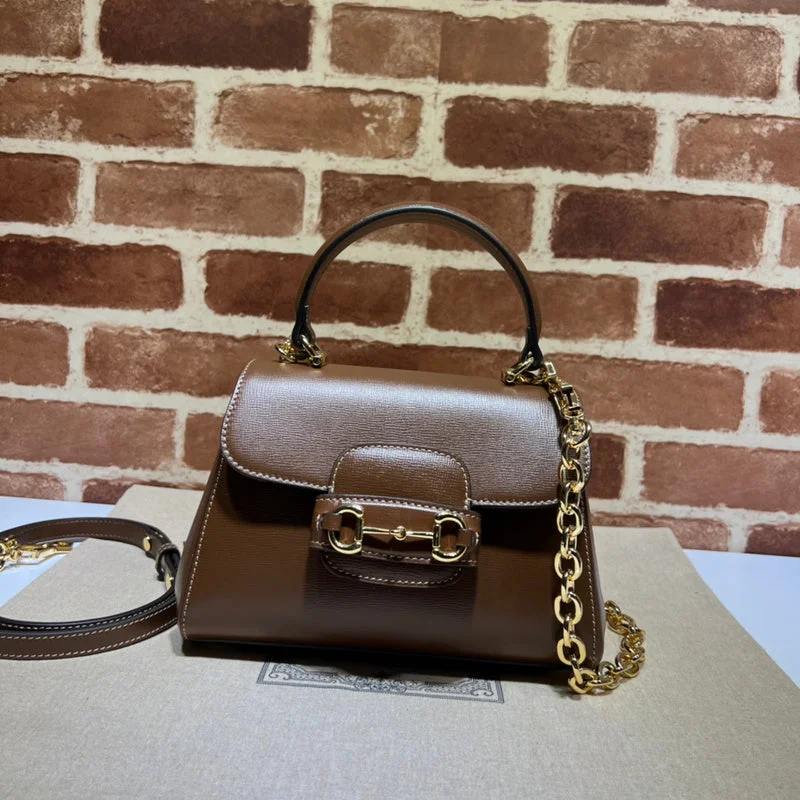 Women Gucci bags with a snap - button closure and a decorative charmWF - Gucci Bags - 12426