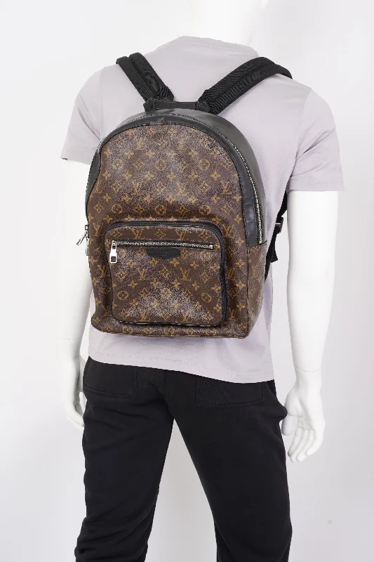 Louis Vuitton Alma bags with a monogram - embossed leather surfaceLouis Vuitton Josh Monogram Coated Canvas