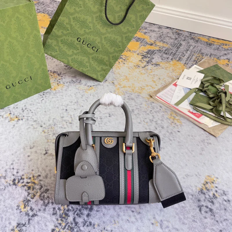 Women Gucci Sylvie bags with a leather - wrapped handleBC - GUCCI BAG - 1991