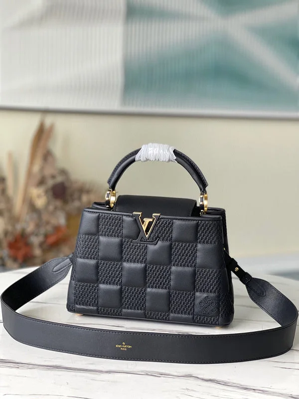 Louis Vuitton Capucines bags with smooth calfskin leather for luxuryBC - LOUIS VUITTON BAGS - 1759