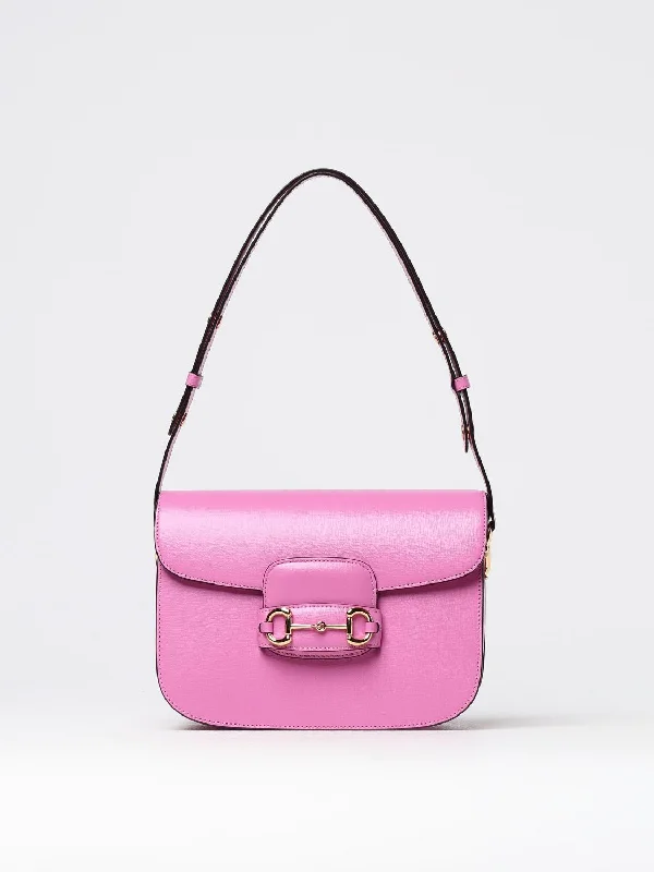 Gucci tote bags for women with a water - resistant coatingGucci Shoulder Bag Woman Pink Women