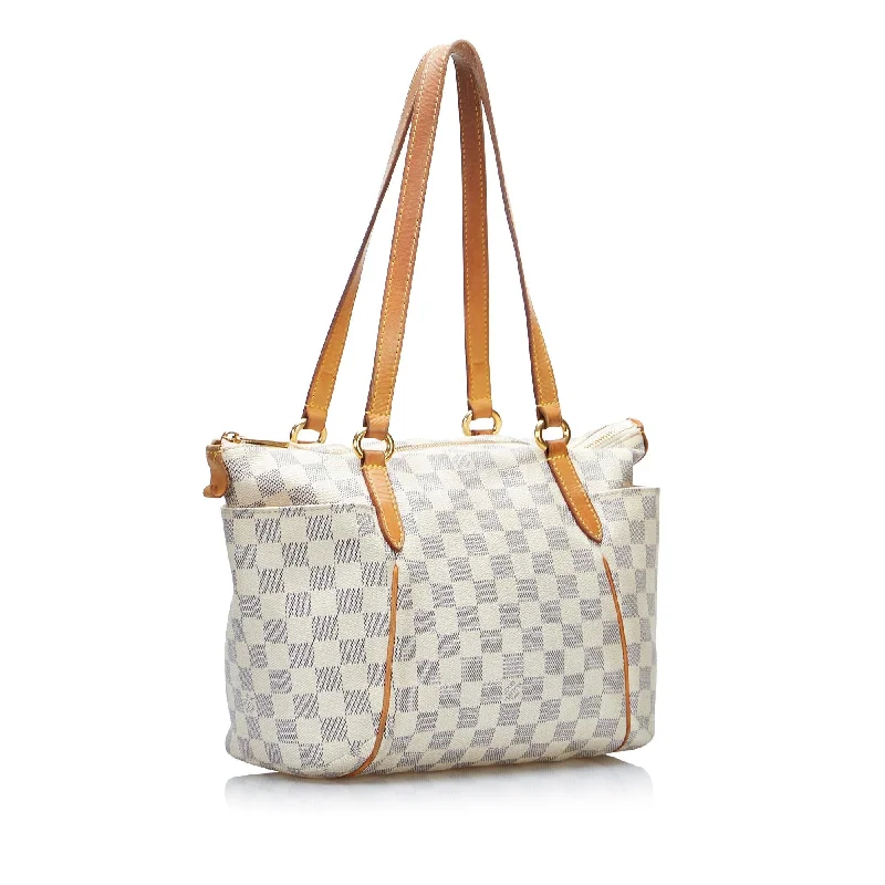 Louis Vuitton Alma bags featuring the signature top - handle designLouis Vuitton Damier Azur Totally PM (xfC1pM)