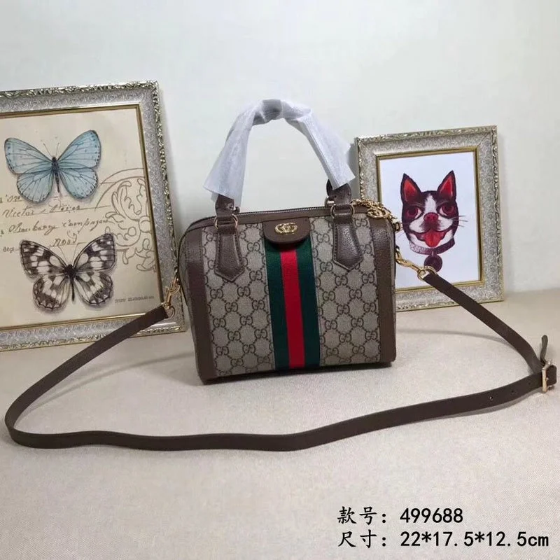 Women Gucci crossbody bags with a printed floral patternBC - GUCCI BAG - 2295