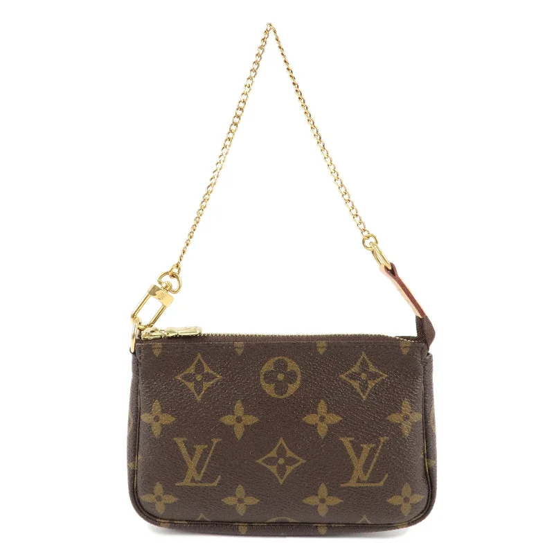 Louis Vuitton Neverfull bags with large capacity for everyday essentialsLouis Vuitton Monogram Mini Pochette Accessoires Pouch M58009