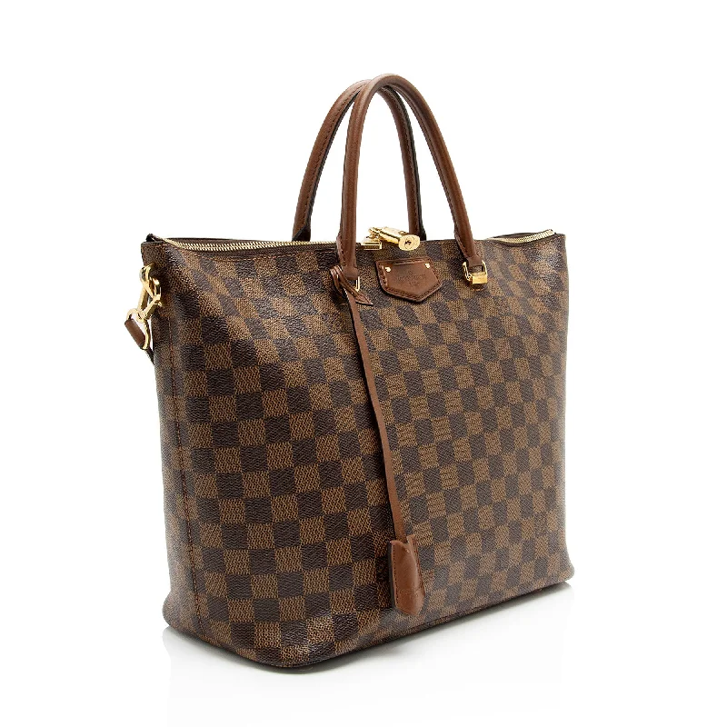 Louis Vuitton Capucines bags with smooth calfskin leather for luxuryLouis Vuitton Damier Ebene Belmont Tote (e1PDWV)