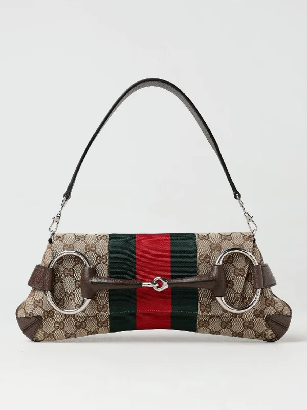 Women Gucci crossbody bags with a keychain holderGucci Shoulder Bag Woman Dark Women