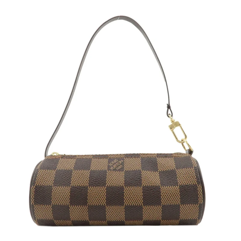 Louis Vuitton Alma bags with a detachable shoulder strap for versatilityLouis Vuitton Damier Mini Pouch for Papillon Bag Brown