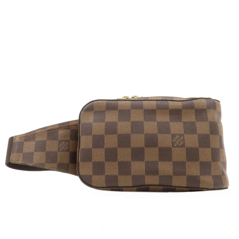 Louis Vuitton crossbody bags with a keychain holder for practicalityLouis Vuitton Damier Geronimos Body Bag Waist Bag N51994