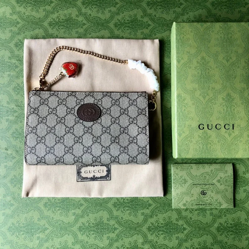 Gucci tote bags for women with a double - handle designWF - Gucci Bags - 12127