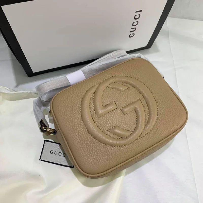 Women Gucci tote bags in GG Supreme canvas for a branded feelGucci Small Soho Disco Bag