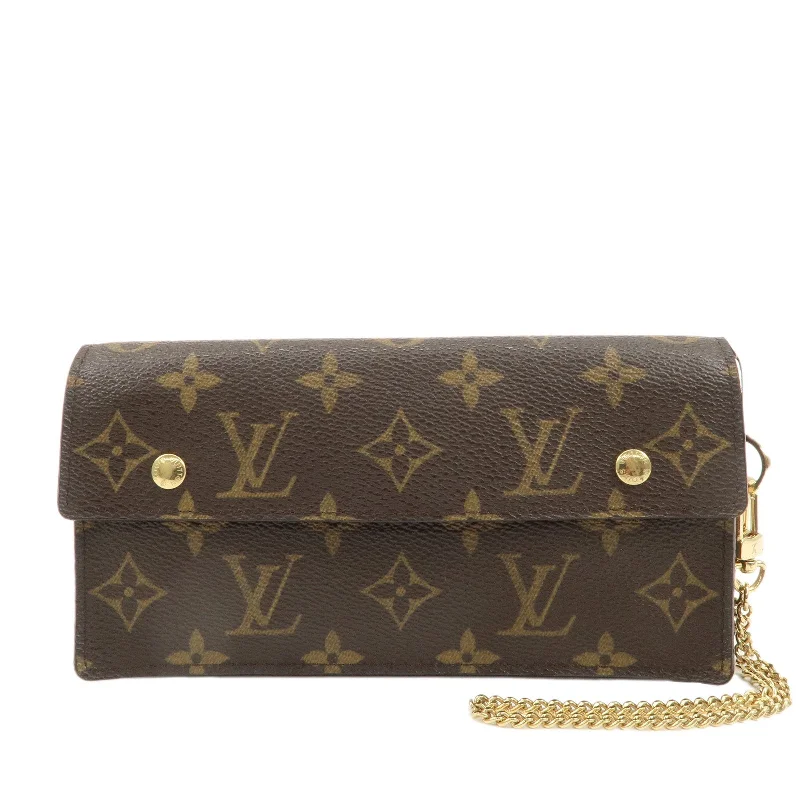 Louis Vuitton tote bags with a spacious interior and multiple pocketsLouis Vuitton Monogram Portefeuille Accordeon Wallet M58008