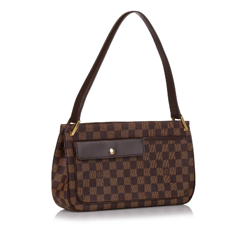 Louis Vuitton backpacks with a sleek, minimalist design for styleLouis Vuitton Damier Ebene Aubagne 35805)