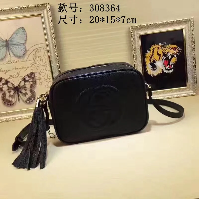 Ladies Gucci shoulder bags with a magnetic - closure flapBC - GUCCI BAG - 2244