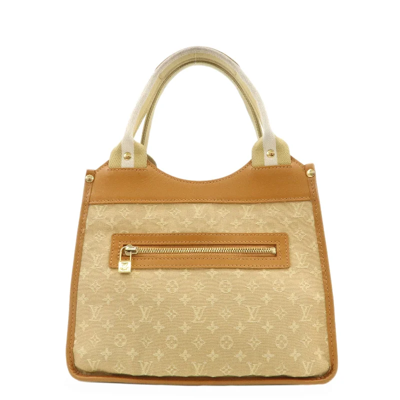 Louis Vuitton bags with a zip - around closure for enhanced securityLouis Vuitton Monogram Mini Sac Catherine Hand Bag Beige M92328