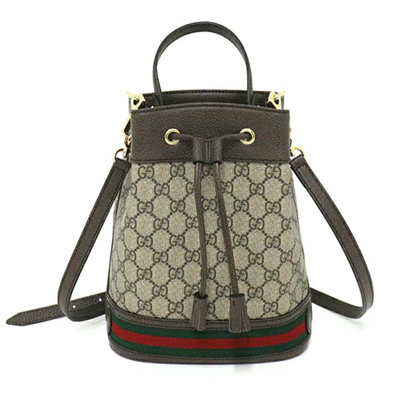 Gucci Marmont bags for women with a snakeskin - effect panelGucci Ophidia GG Small Bucket Bag 2way Handbag Shoulder 550621 Brown Green Red