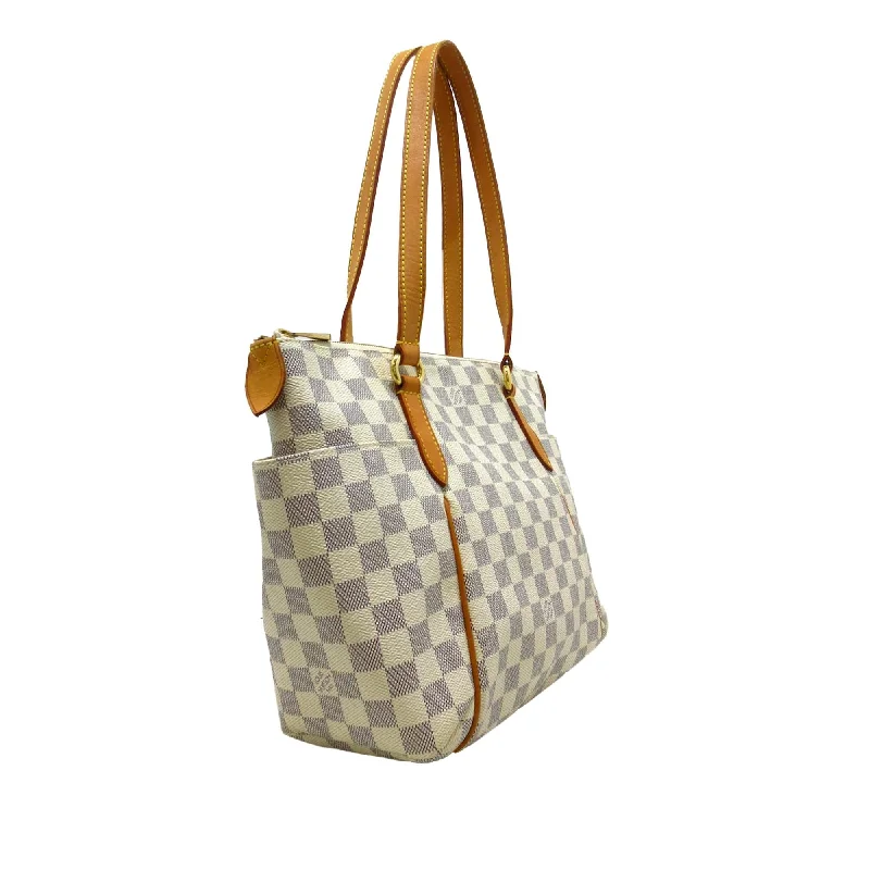 Louis Vuitton Alma bags with a leather - wrapped handle for a luxurious feelLouis Vuitton Damier Azur Totally PM (QhPBEQ)