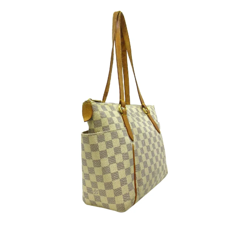 Louis Vuitton backpacks with a sleek, minimalist design for styleLouis Vuitton Damier Azur Totally PM (37913)