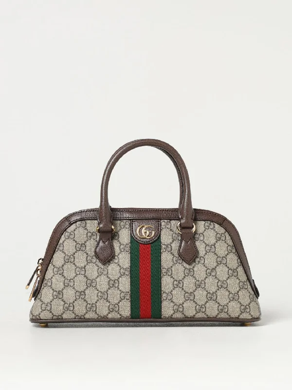 Gucci handbags for women with a back - zip pocketGucci Shoulder Bag Woman Beige Women