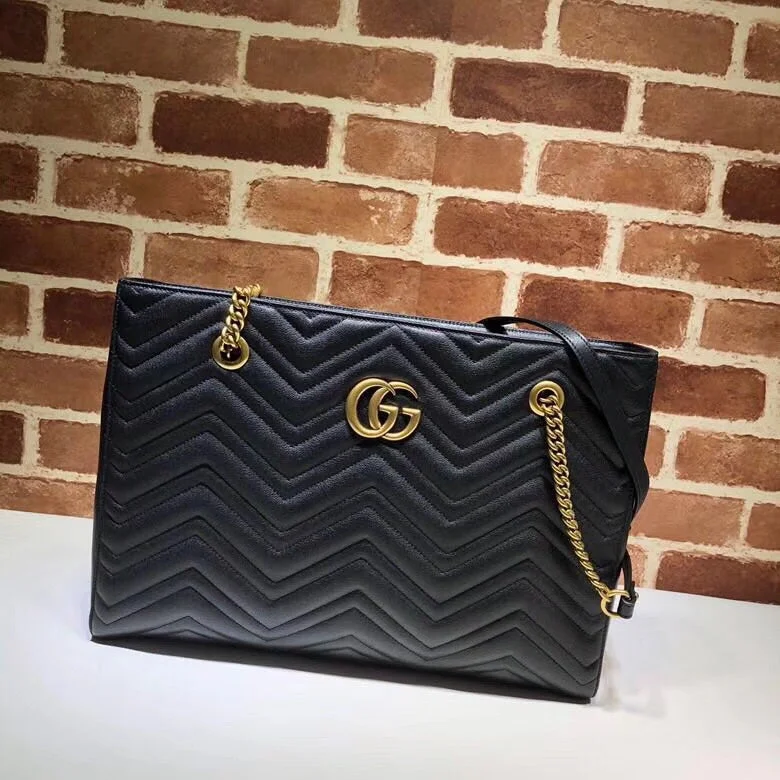 Ladies Gucci shoulder bags with a wide - width strapWF - Gucci Bags - 1213