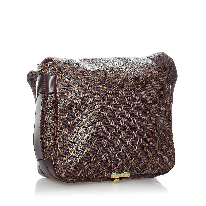 Louis Vuitton backpacks with a multi - pocket organization for functionalityLouis Vuitton Damier Ebene Bastille (31201)