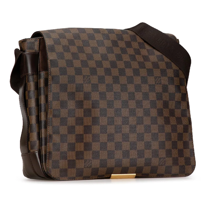 Louis Vuitton bags with a front - zip pocket for small items like keysLouis Vuitton Damier Ebene Bastille (s6e8qX)