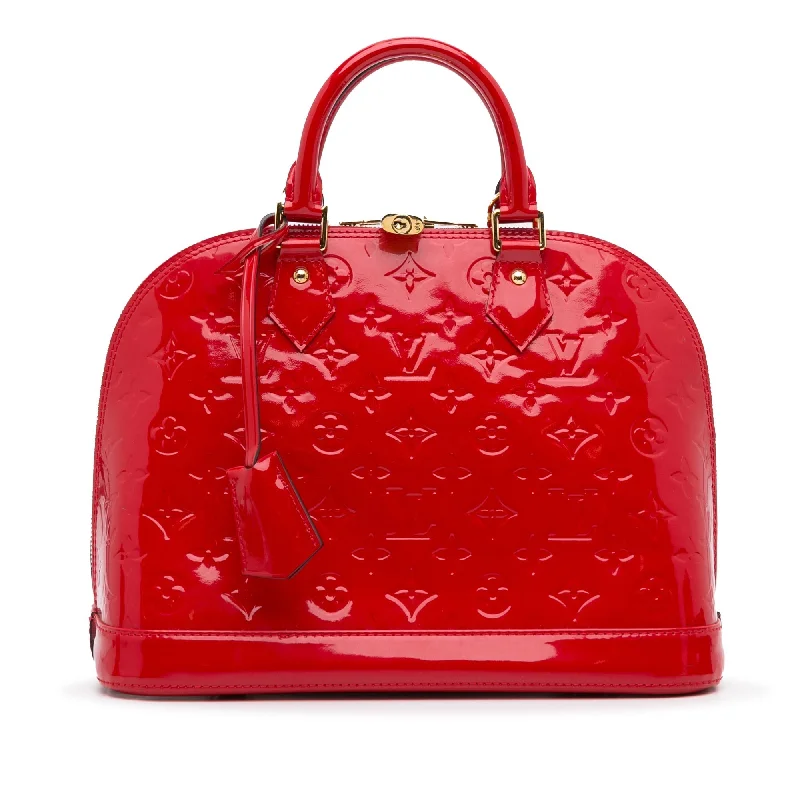 Louis Vuitton Capucines bags with smooth calfskin leather for luxuryLouis Vuitton Alma PM Red Vernis