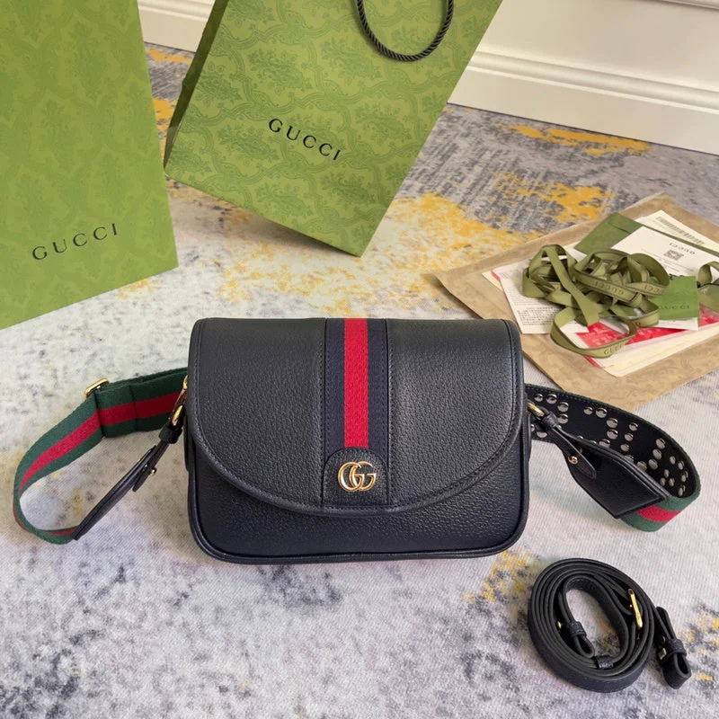 Ladies Gucci shoulder bags with a wide - width strapBC - GUCCI BAG - 1981