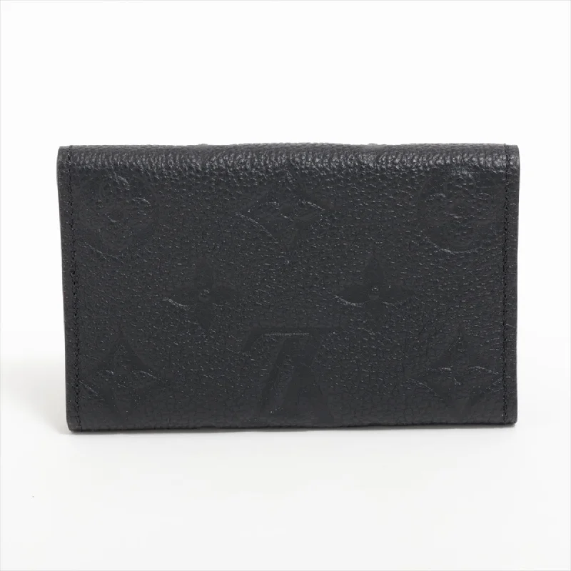 Louis Vuitton Twist bags with a crystal - embellished LV - turnlockLouis Vuitton Amplant Multicle 6 M64421 Noir Keycase