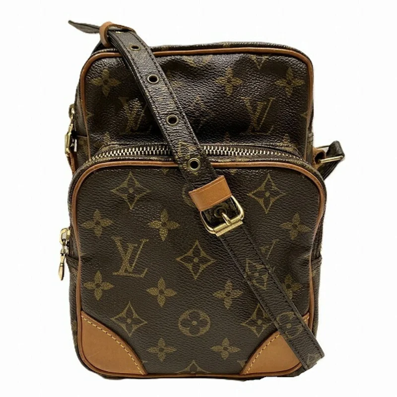 Louis Vuitton crossbody bags in a bold red color for a statementLOUIS VUITTON Amazon Shoulder Bag