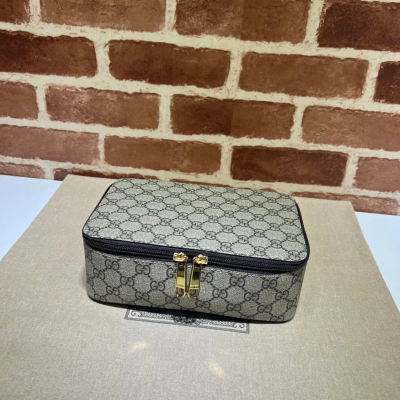 Women Gucci bags with a zip - around closure for securityWF - Gucci Bags - 12462