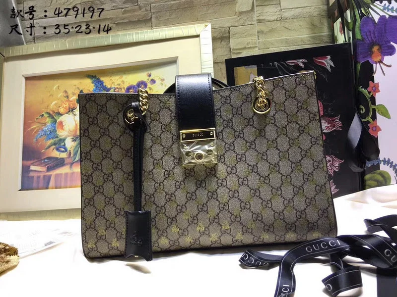 Ladies Gucci shoulder bags with a magnetic - closure flapBC - GUCCI BAG - 2283